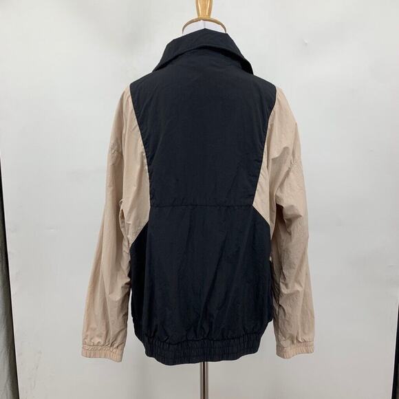 Reebok Jacket Womens M Medium Colorblock Crossfit Retro Windbreaker Zip Up Mesh - Picture 7 of 16